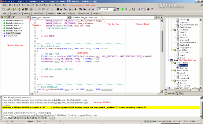 cnet free c compiler with ide